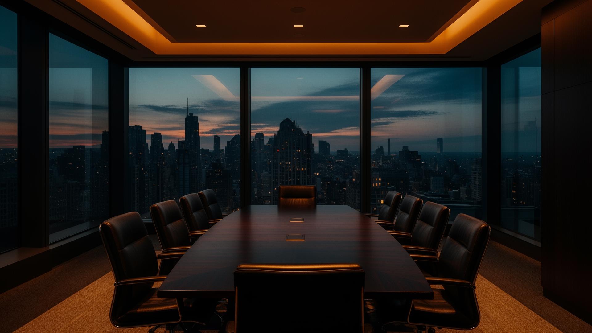 Executive boardroom