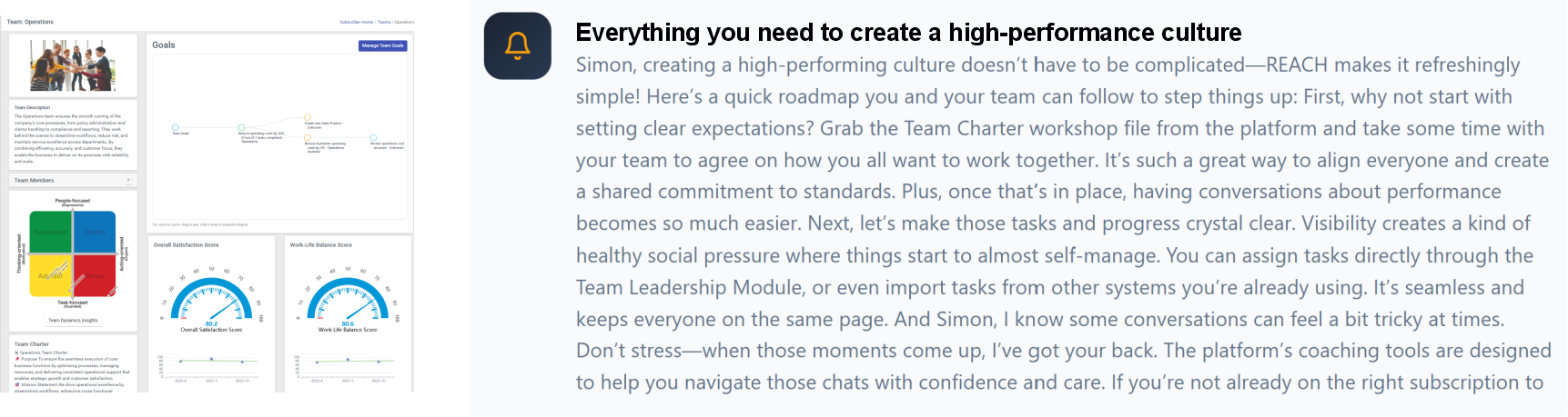 High performance teams